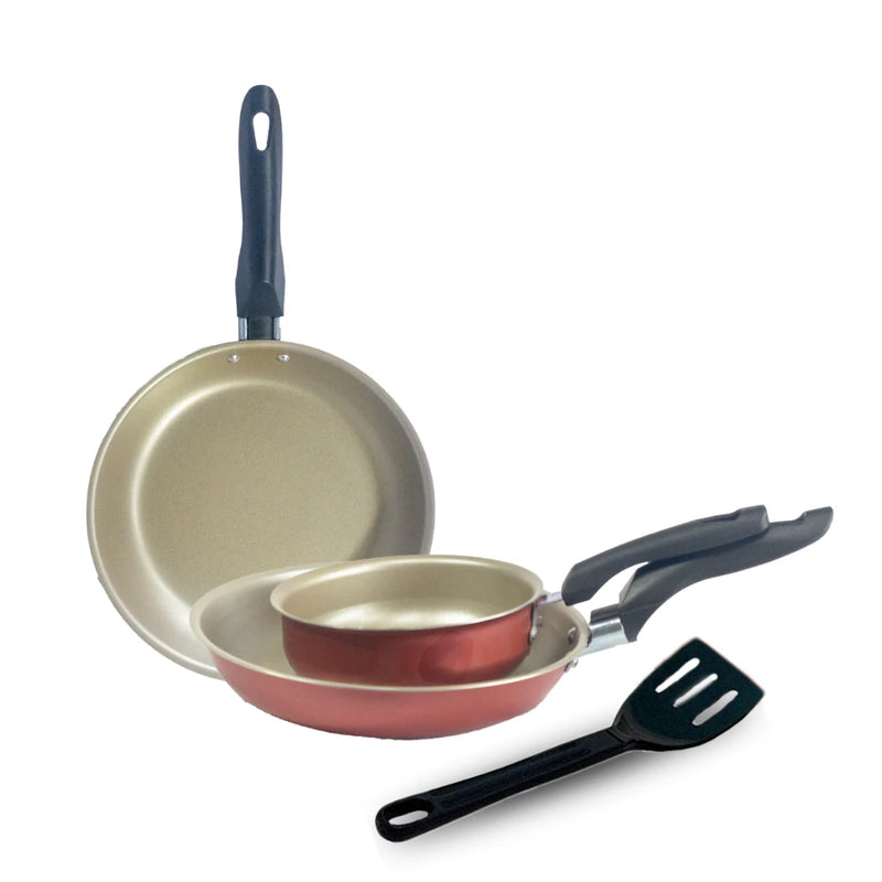 Kit Frigideiras Antiaderentes 3 Peças com Frita Ovo – Globalflon