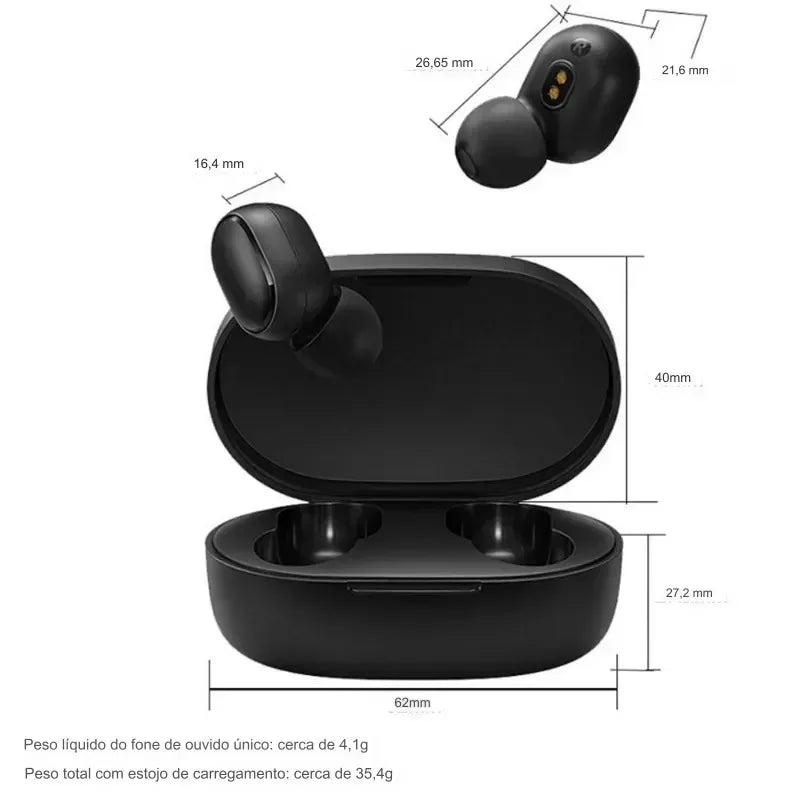 🔊 Fone Bluetooth 5.0 Esportivo Estéreo Mini Android / IOS 🎧
