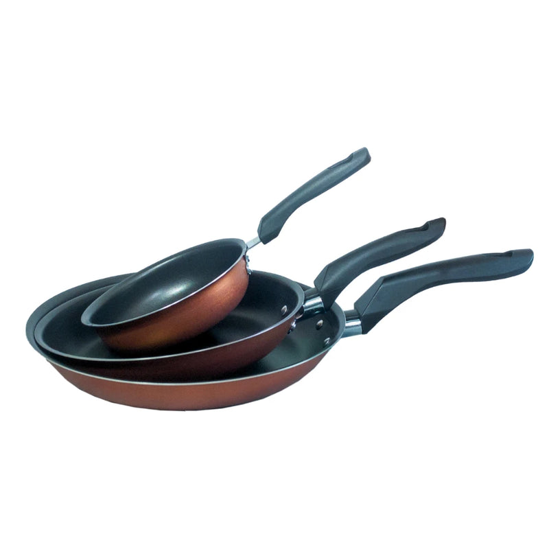 Kit Frigideiras Antiaderentes 3 Peças com Frita Ovo – Globalflon