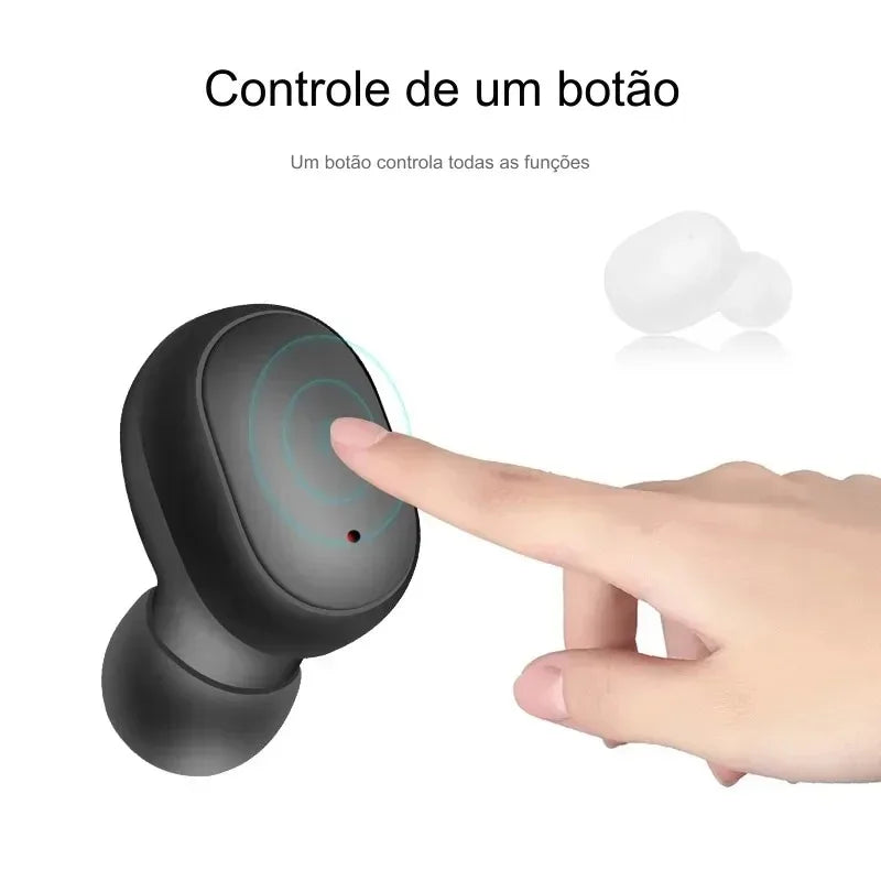🔊 Fone Bluetooth 5.0 Esportivo Estéreo Mini Android / IOS 🎧