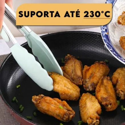 Kit 12 Peças Utensílios de Cozinha em Silicone com Suporte