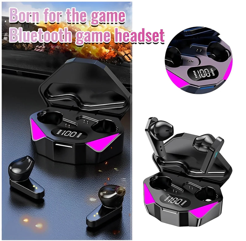 🎧 Fone Bluetooth X15 TWS 5.0 com Microfone e Cancelamento de Ruído