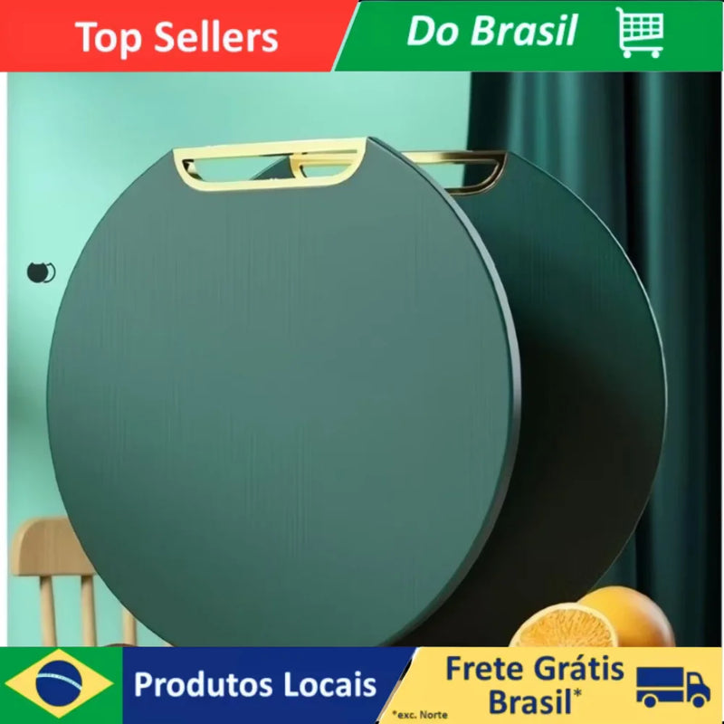 Tábua de Corte Antibacteriana com Alça Antiderrapante