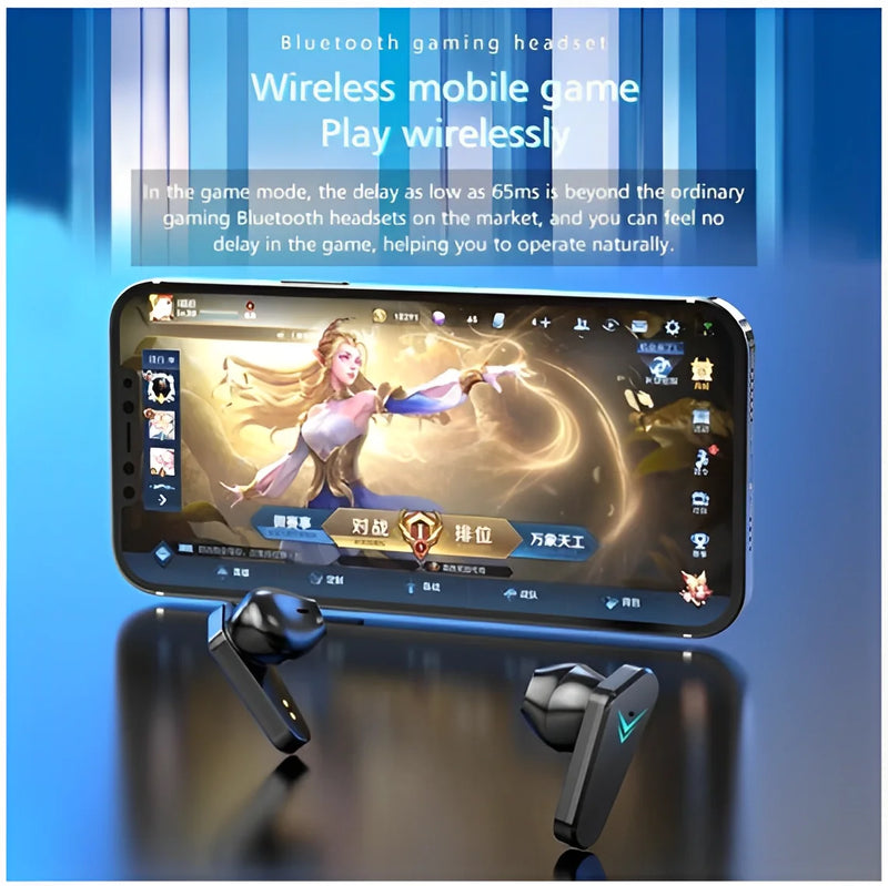🎧 Fone Bluetooth X15 TWS 5.0 com Microfone e Cancelamento de Ruído