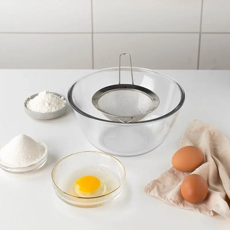 Peneiras Inox para Cozinha – Kit 3 Peças