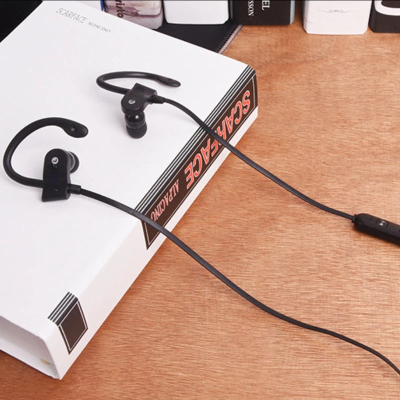 Waterproof Wireless Bluetooth Headphone Sport Music Headphones Stereo Bass Headset with Microphone All Smartphone