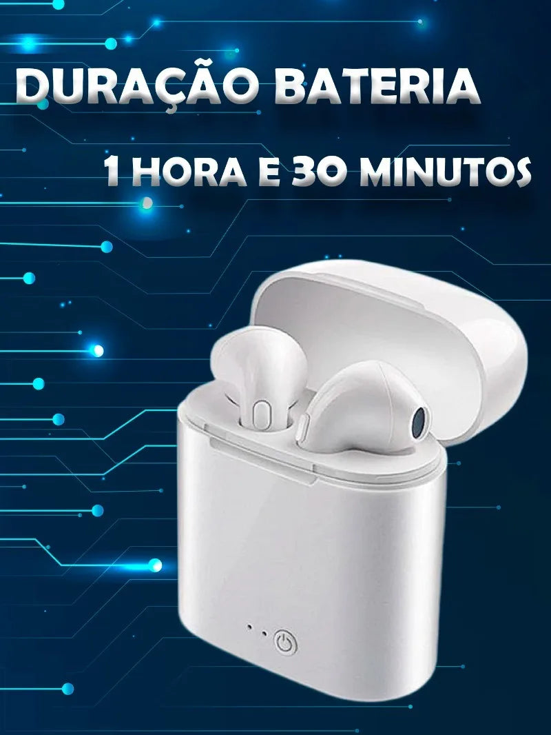 Fone Bluetooth i7S TWS Sem Fio 🎧