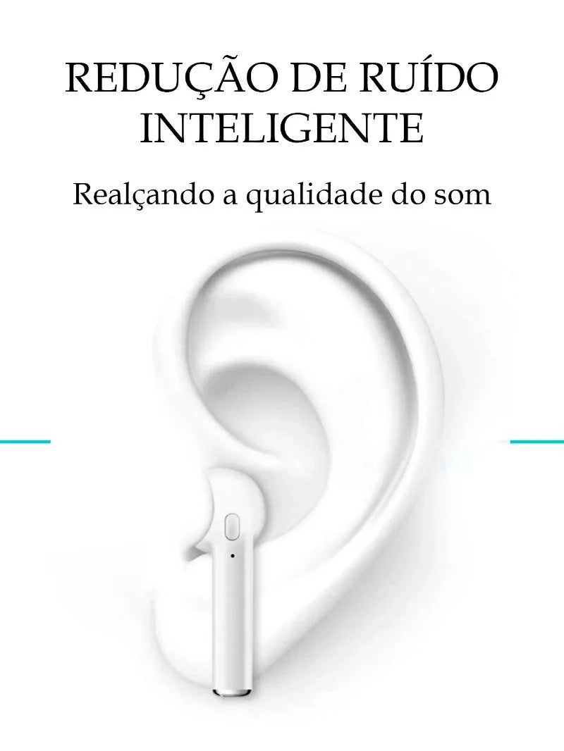 Fone Bluetooth i7S TWS Sem Fio 🎧