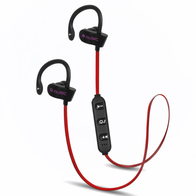 Waterproof Wireless Bluetooth Headphone Sport Music Headphones Stereo Bass Headset with Microphone All Smartphone